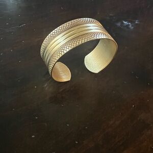 Gold Cuff Bracelet